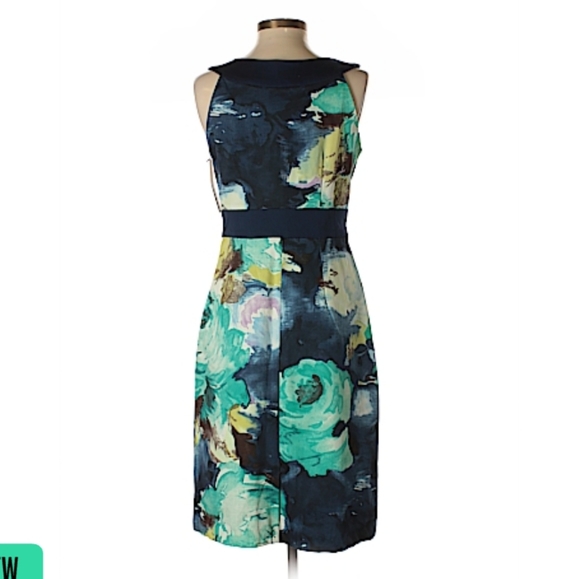 Merona Floral Spring Sheath Halter Dress ♥ - Picture 3 of 4
